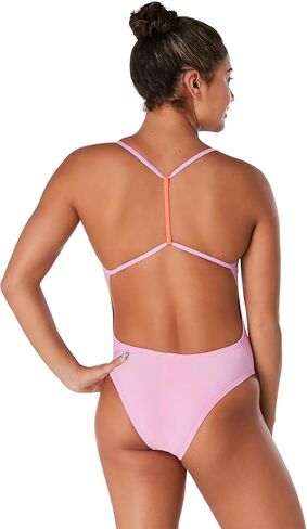 Speedo Women's Standard Swimsuit One Piece Endurance+ Y-Back, Gold, 32 in Kuwait