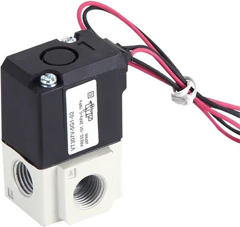 Pneumatic Direct-acting Solenoid Valve High Frequency VT307-3G/4G/5G/6G/4G1/5G1-01/02 Electromagnetic Two Three-way Vacuum Valve(VT307-5G1-01,Standard type) in Saudi Arabia