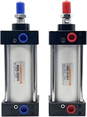 SC Air Pneumati Cylinders SC32/40/50/63/80/125mm Bore Double Action 25/50/75/100/200/300-500mm Stroke Big Thrust Gas Cylinder(150mm Stroke,BORE 80mm) in Saudi Arabia