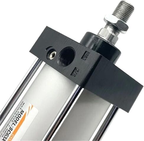 SC Air Pneumati Cylinders SC32/40/50/63/80/125mm Bore Double Action 25/50/75/100/200/300-500mm Stroke Big Thrust Gas Cylinder(150mm Stroke,BORE 80mm) in Saudi Arabia