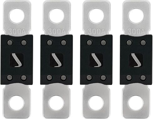 4 Pack 40A MEGA/AMG Fuse High Current Bolt-on Fuse Automotive 40 Amp for Cars Trucks Construction Vehicles Buses Marine in Kuwait