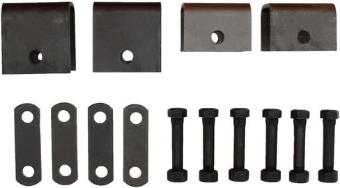 RAParts Leaf Spring Hanger Kit for Double Eye Springs Trailer Single Axle 3500lb in Saudi Arabia