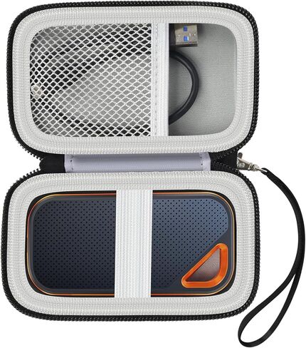 حافظة متوافقة مع Anker لشاحن PowerCore 10000 المحمول بقوة 10000 مللي أمبير في الساعة. حامل تخزين شاحن البطارية لبنك الطاقة Anker Nano (علبة فقط) - أسود in Kuwait