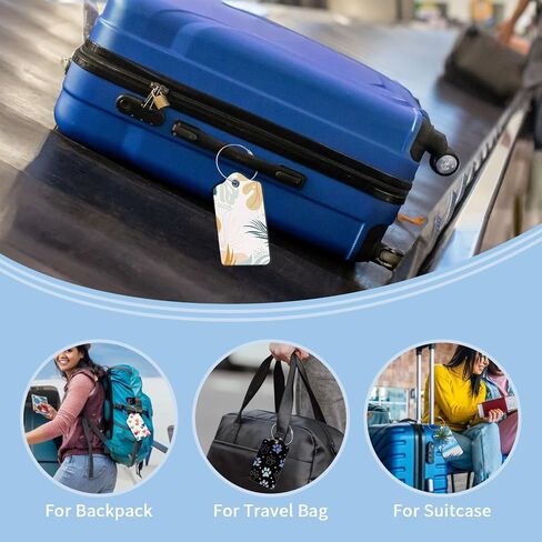 2 PCS علامة أمتعة لحقائب ، أقواس الفراولة اللطيفة PU PUCASCY TAG PRIVACY COVER LABER in Saudi Arabia