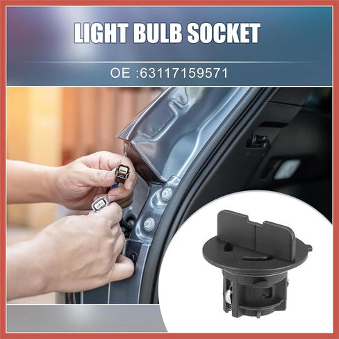 ACROPIX الأمامي الإشارة الإشارة مصباح مصباح المصباح مآخذ توصيل NO.63117159571 ل BMW 325I 325XI قاعدة 3.0L L6 - الغاز 2006 ل BMW 328I 330i 335i البلاستي in Saudi Arabia