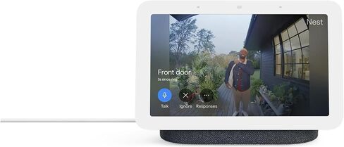 Google Nest Hub 7" Smart Display with Google Assistant (2nd Gen) - Chalk in Saudi Arabia