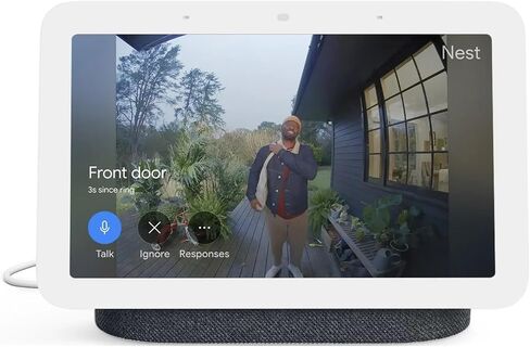 Google Nest Hub 7" Smart Display with Google Assistant (2nd Gen) - Chalk in Saudi Arabia