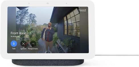 Google Nest Hub 7" Smart Display with Google Assistant (2nd Gen) - Chalk in Saudi Arabia
