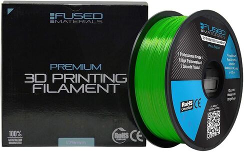 PETG 3D Printer Filament Fused Materials Purple - 1kg Spool, 1.75mm, Dimensional Accuracy +/- 0.03 mm, (Purple) in Saudi Arabia