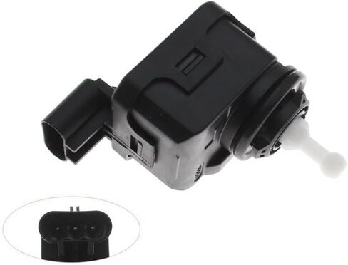 Front Headlight Motor Left Right For Chevrolet Astra 1999 2000 2001 2002 2003-2011 vectra 2006-2008 90590665 6207044 93289977(Black-1PC) in Saudi Arabia