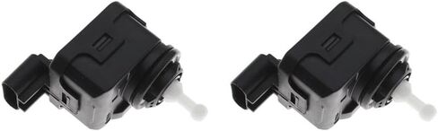 Front Headlight Motor Left Right For Chevrolet Astra 1999 2000 2001 2002 2003-2011 vectra 2006-2008 90590665 6207044 93289977(Black-1PC) in Saudi Arabia