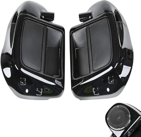 TCMT Lower Vented Leg Fairing 6.5 "شوايات مكبرات الصوت تناسب Harley Train Road Road King Street Glide Glide Electra Glide 2014-2023 CVO Limited Flhtkse 2018-2020 in Saudi Arabia