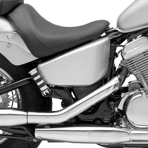 غلاف جانبي للبطارية الأخضر-L السوداء الملائمة لهوندا Shadow VT600 VLX 600 1999-2007 in Saudi Arabia
