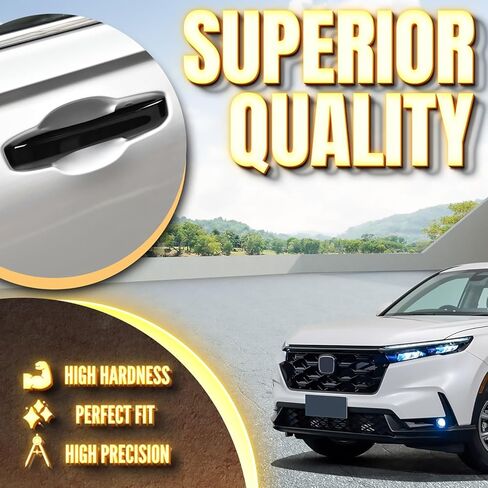 4Pcs Door Handle Cover Trim Exterior Side Door Handle Protector Cover Anti-Scratch Decoration Accessories for Nissan for Altima 2013-2018, Glossy Black in Kuwait