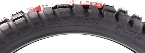 Kenda Big Block (K784) 130/80B17 الإطارات الخلفية للدراجات النارية ، ودراجات الأوساخ ، ودراجات المدينة - أداء على الطرق الوعرة وأداء الشارع مع Keychain 130x80x17 in Saudi Arabia