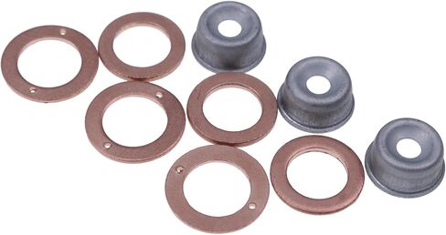 الجمعة بوتس 3 أسطوانات حاقن طقم مع درع الحرارة 19077-53650 19077-53652 متوافق مع Kubota Engine D662 D722 in Saudi Arabia