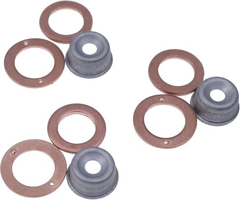الجمعة بوتس 3 أسطوانات حاقن طقم مع درع الحرارة 19077-53650 19077-53652 متوافق مع Kubota Engine D662 D722 in Saudi Arabia