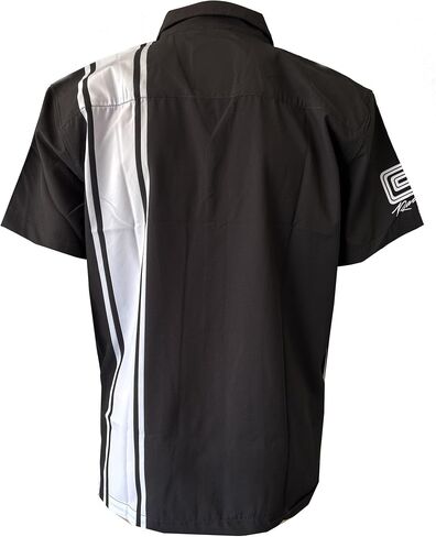 Carroll Shelby® Cobra Stripe Camp Shirt - Cuban, Cabana Style Button-Up Shirt in Saudi Arabia