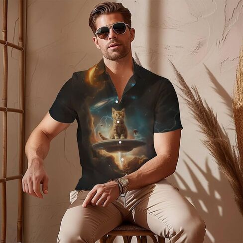نمط ثلاثي الأبعاد طباعة SHIRTDESIGN أنيقة ارتداء عارضة غير رسمية فريدة من نوعها الرسوم البيانية TOP in Saudi Arabia