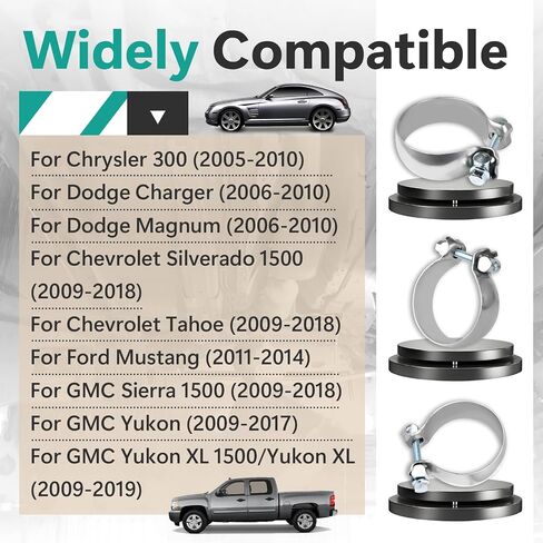 36522 مشبك العادم متوافق مع شيفروليه تاهو سيلفرادو 1500 ل GMC Sierra 1500 Yukon Parts استبدال 20779889 in Saudi Arabia