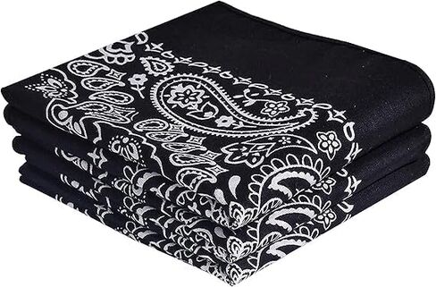 22 "x22" 100 ٪ من القطن بيزلي المطبوعة عصابات كبيرة الأزياء السميكة أزياء أزياء الأزياء للرجال والنساء in Kuwait