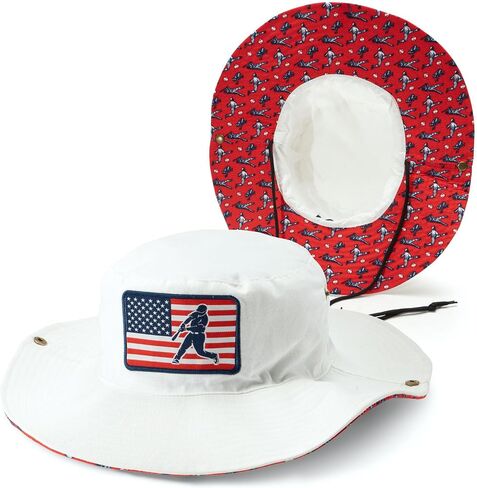 ChalkTalkSPORTS Baseball Bucket Hats - Outdoor & Beach Baseball Sun Hat - Men & Women - Multiple Designs in Saudi Arabia