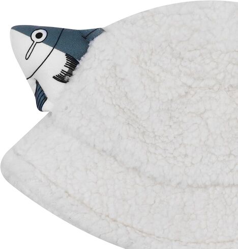Jumisee fuzzy Sherpa دلو القبعات للنساء الرجال مضحك السمكة دافئة شتاء قبعة تيدي نمط الصياد غطاء in Saudi Arabia