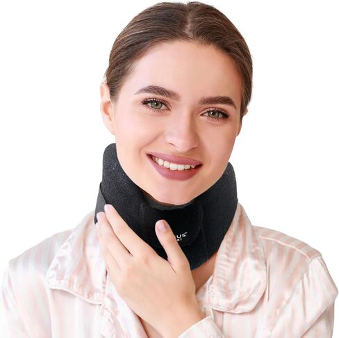 Neck Brace for Sleeping - Neck Support, Cervical Collar, Adjustable, Neck Traction Device, Comfortable and Supportive for Day and Night - 4 Inch in Saudi Arabia