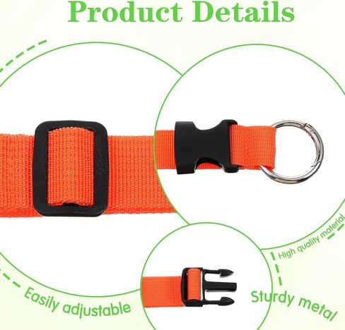 Add a Bag Luggage Straps, 4pcs Jacket Gripper Adjustable Luggage Hooks Holder Suitcase Belt Straps Carrying Clips with Luggage Connector and Hook Travel Accessories for Carry Your Extra Bags in Kuwait