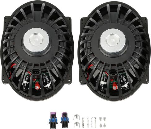 TCT-MOTORPARTS 5'' Stretched Saddlebag w/6x9 Speaker Lid Cutouts Fit For Harley 2014-2023 Touring Models FLT, FLHT, FLHTCU, FLHRC, Road King, Road Glide, Street Glide, Electra Glide Vivid Black in Saudi Arabia