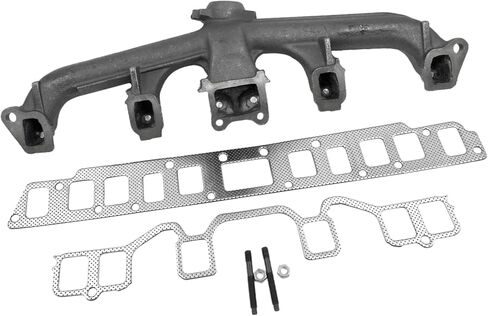 Exhaust Manifold Compatible with 1981-1990 Jeep CJ5 CJ7 J10 Cherokee Scrambler Grand Wagoneer Wrangler Compatible with 1980-1988 American Motors AMX Concord Eagle Spirit Pacer 674-237 3237426 3237427 in Saudi Arabia