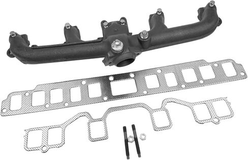 Exhaust Manifold Compatible with 1981-1990 Jeep CJ5 CJ7 J10 Cherokee Scrambler Grand Wagoneer Wrangler Compatible with 1980-1988 American Motors AMX Concord Eagle Spirit Pacer 674-237 3237426 3237427 in Saudi Arabia