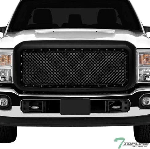 7422437774737 متوافق مع 2011-2016 Ford F250 / F350 Superduty لامع برسل برسل صلب الصلب in Kuwait