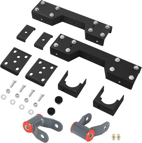 5" Lowering Drop Flip Kit with C-Notch For 1988-1998 Chevy Silverado GMC Sierra C1500 2WD,Rear Axle Lowering Flip Kit in Saudi Arabia