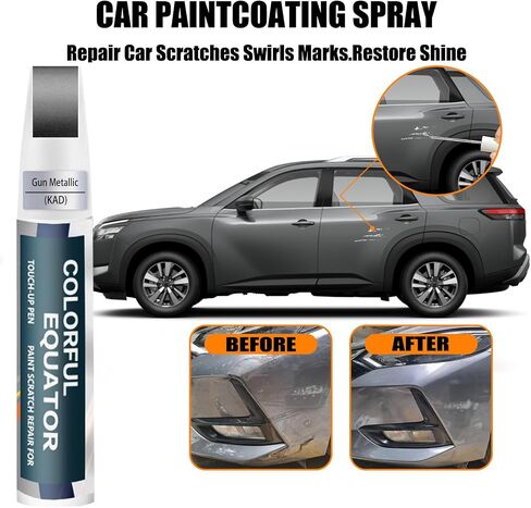 kh3 Black sbosidian/super black touch paint ل nissan ، و Car Paint Pen Scratch Repair اثنتين في واحد in Kuwait