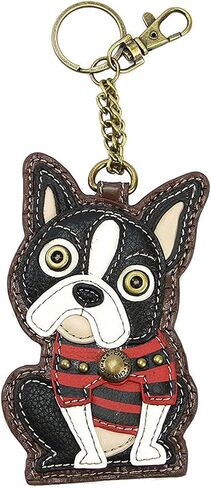 Chala Boston Terrier Key Fob Coin Baseshain in Saudi Arabia