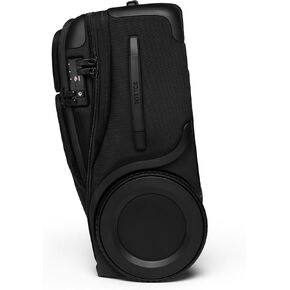 Roll Model™ 2-Wheeled, All-Terrain, Carry-On Luggage (Black) in Saudi Arabia