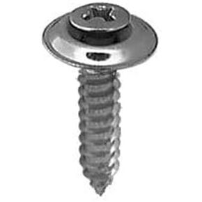 Auveco # 2751 8 × 3/4 "Phillips Oval Head SEMS Tapping Screp CroteSunk Chrome. Qty 100. in Saudi Arabia
