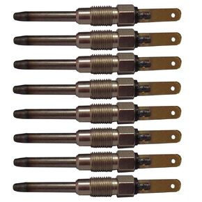 Set of 8 New Glow Plug Fits Chevrolet, Chevy, GMC C1500, C2500, C3500, K1500, K2500, K3500 Models Interchangeable with 00050, 00050, 0250202126, 1112, 11G, 12563554, 177, 188, 191, 250202126 in Kuwait