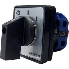 LW26-20 Rotary Switch knob 2 Position 0-1 ON-Off Changeover cam Switch Ui 690V Ith 20A 1 Pole 4 terminals in Saudi Arabia