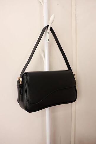 حقيبة الكتف Barabum للنساء ، Y2K محفظة عصرية نباتي جلد الأشرار ، حقيبة سرج القابض مع 2 أحزمة قابلة للإزالة in Kuwait