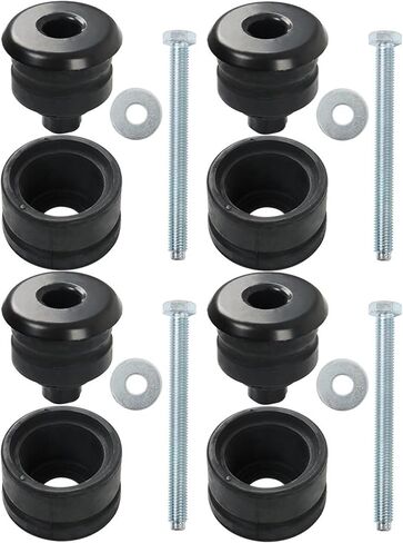 GXYWADY 4PCS Body Mount Kit استبدال لعام 2007-2017 Expedition Lincoln Navigator استبدال 2009-2014 F-150 استبدال الجزء 924-064 6L1Z78001B39BA in Saudi Arabia