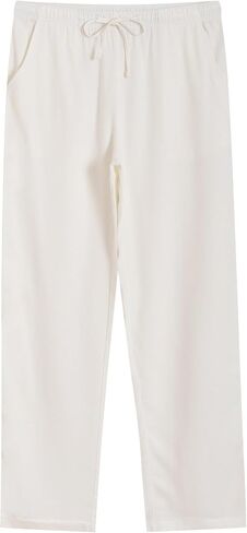 Latuza Men's 34"/36" Inseam Tall Linen Pants Relaxed Fit Casual Pants in Saudi Arabia