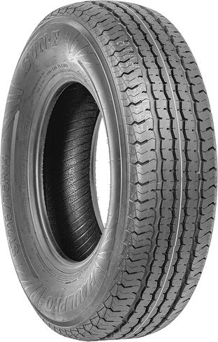 SunF HaulPro Set of 4 Radial Trailer Tires ST205/75R14, Load Range D w/Scuff Guard, 8 Ply in Saudi Arabia