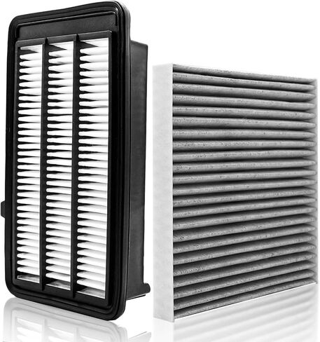 Engine Cabin Air Filter Replacement Kit CA12050 & CF11182 Compatible with 2017-2023 CR-V in Saudi Arabia