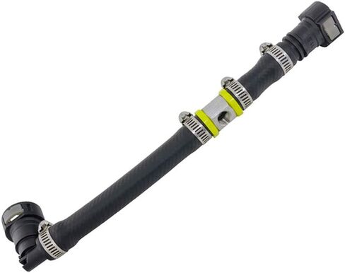 Glowshift Pressure Lump Big Line Kit متوافق مع Ford F-250 F-350 Super Duty 6.7L Power Stroke 2011-2020-ترقيات حجم خط الوقود-تشمل خرطوم المطاط ، محول وتجهيزات T- in Saudi Arabia