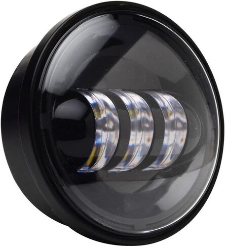 مصابيح Eagle Lights 7 بوصة Harley LED مع مصابيح بقعة متطابقة في كروم ، تي شيرت خاتم محول مجاني - 2013 و Harley Touring الأقدم (Glide Street ، Ultra Classic والمزيد) (Chrome) (Chrome) in Kuwait