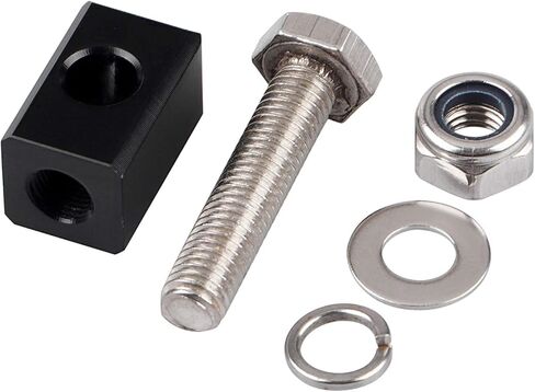 Motorcycle Headlight Bucket Bottom Mount Block Headlight Mounting Bottom for Harley Touring Dyna Sportster Chopper Bobber Custom, Chrome in Saudi Arabia