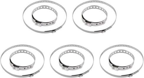 CV Boot Clamp, Stainless Steel Universal Adjustable Stainless Steel Drive Shaft CV Boot Clamp (10pcs Small+10pcs Large) in Saudi Arabia