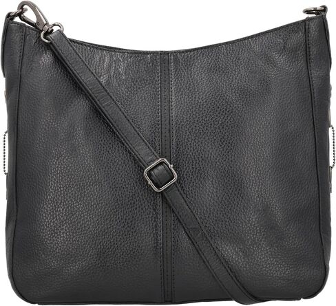 حقيبة يد Ava Leather Hobo مع الحافظات العالمية وجيب قفل in Saudi Arabia